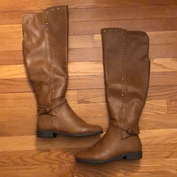 Rialto Studded over the knee boots - Picture 1 of 6